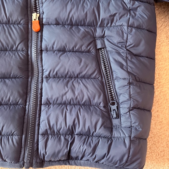 SAVE THE DUCK Kids Dark Blue Puffer Jacket - Picture 3 of 8